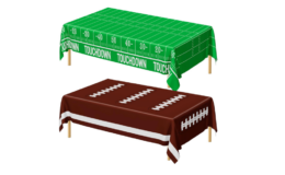 50% Off Football Party Decorations, Disposable Football Tablecloths, 2 PCS {Amazon}