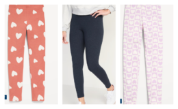 Today Only! Kid's and Women's Old Navy Leggings $4-6