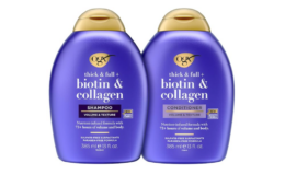 41% Off OGX Thick & Full + Biotin & Collagen Shampoo & Conditioner Set on Amazon