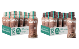 55% Off OWYN Only What You Need Double Shot Dairy Free Keto Protein Coffee Shake (Pack of 12) at Amazon