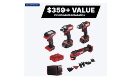 Lowe's Deal of the Day | SKIL 12-volt 5-Tool Brushless Power Tool Combo Kit just $79.99 ( Reg. $199)