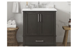 allen + roth Ridge 30-in Espresso Undermount Single Sink Bathroom Vanity just $199 ( Reg. $599) at Lowe's