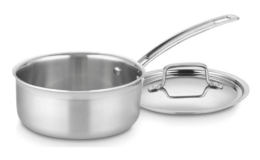 BOGO FREE Cuisinart 1.5 Quart Multiclad Pro Triple Ply Saucepan w/Cover, { Amazon}