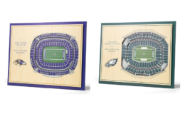 62% Off YouTheFan NFL 5-Layer StadiumView Wall Art