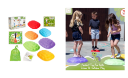 50% off Hapinest Turtle Balance Stepping Stones for Kids, Obstacle Course Coordination Game at Amazon