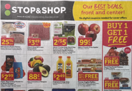 Stop & Shop Preview Ad for 1/10 Is Here!