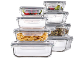 62% off 8 pack Glass Food Storage on Amazon | Great Ratings