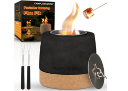 50% off Tabletop Fire Pit on Amazon | Highly Rated