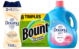 Buy Tide, Bounty & Downy get a $10 Target Gift Card! Just Use Your Phone