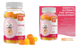 Double Stack! 50% Off + $3 Off Chapter One Omega 3 Gummies for Kids