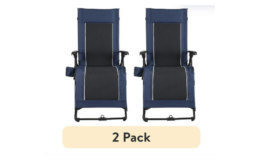 (2 pack) Ozark Trail Quad Zero Gravity Lounger Camping Chair just $68 (reg. $131) at Walmart!