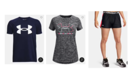 Under Armour Extra 30% Off + 15% Off | Tees and Shorts Under $9