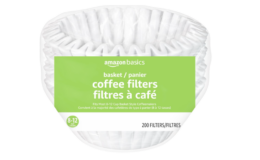 1¢ Each! Amazon Basics Basket Coffee Filters for 8-12 Cup Coffee Makers 200 Ct at Amazon