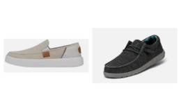 HEYDUDE Wally Sox Mens Slip on Shoes $16.79 (Reg. $34.99) or Sunapee Sneakers $14.39 (Reg. $29.99)