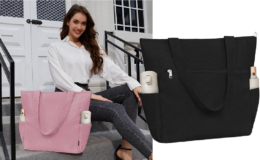 50% off Large Shoulder Bag on Amazon | Under $10 & Perfect for School & Travel