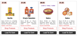 Over $400 in New ShopRite eCoupons -Save on Barilla, Sabra, King's Hawaiian & More