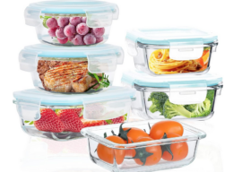 50% off 6 Pack Glass Food Storage on Amazon | Under $12.50!