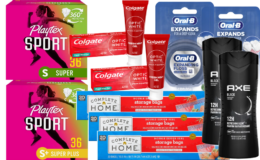 Walgreens Shopping Trip | Pay $7 for $45 in Playtex, Axe, Colgate & more with Spend Booster! Just Use Your Phone