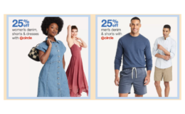 25% Off Denim, Dresses, Sandals, Swim & More at Target