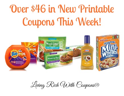 Over $46 in New Printable Coupons This Week! | Living Rich With Coupons®