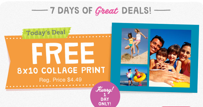 Free 8×10 Collage Print at Walgreens! | Living Rich With Coupons®