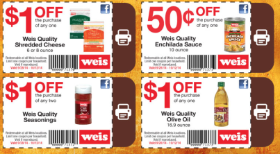 New Weis Exclusive Coupons – Save Up to $3.50 + Deals! | Living Rich ...