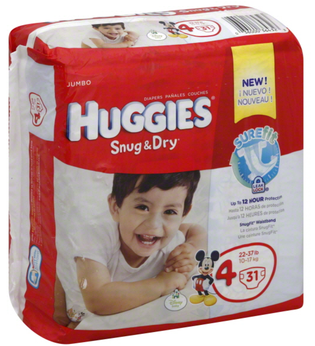 Huggies Snug N Dry Size 1 Diapers Just 1.82 at Weis Market {Today Only