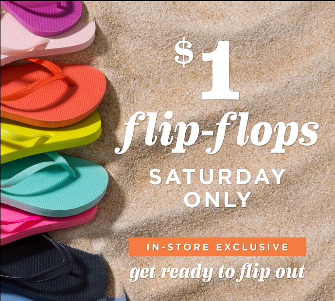Old Navy $1 Flip Flop Sale – 6/20/15 | Living Rich With Coupons®