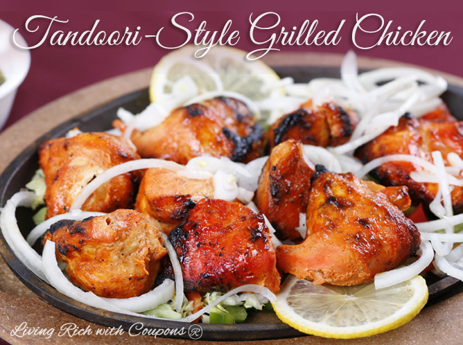 Tandoori-Style Grilled Chicken Recipe | Living Rich With Coupons®