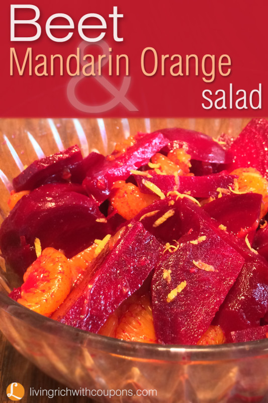 Beet And Mandarin Orange Salad Recipe Living Rich With Coupons® 0258