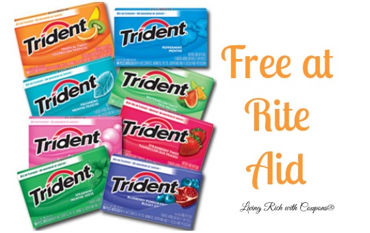 FREE Trident Gum at Rite Aid! {11/2} Living Rich With