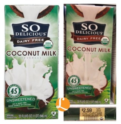 So Delicious Dairy Free Coconut Milk Only $0.59 at Publix! | Living ...